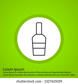 Vector Wine bottle Icon