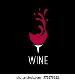 vector wine logo