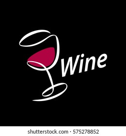 vector wine logo