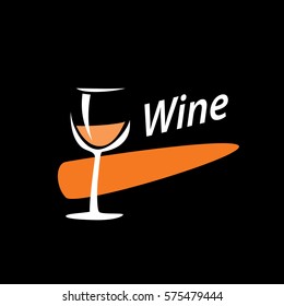 vector wine logo
