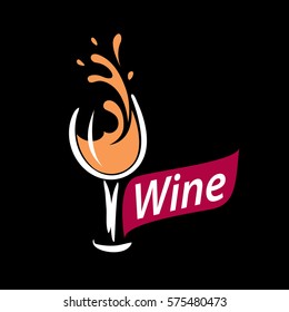 vector wine logo