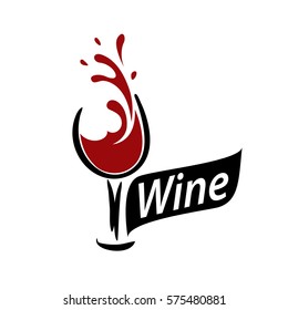 Vector Wine Logo Stock Vector (Royalty Free) 575480881 | Shutterstock