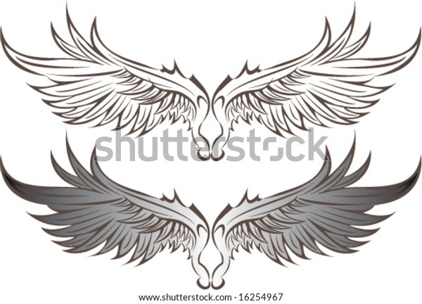 Vector Wings Stock Vector (Royalty Free) 16254967