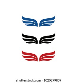 vector wings logo template graphic abstract download