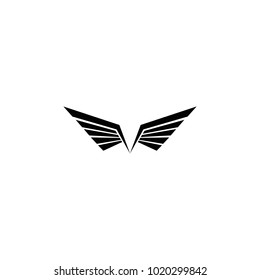 vector wings logo template graphic abstract download