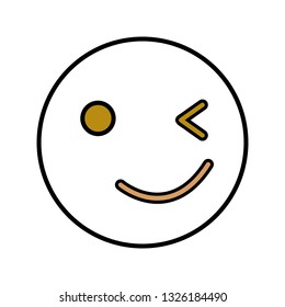  Vector wink Emoji Icon