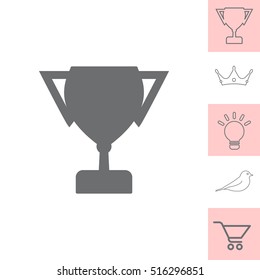 Vector winner cup Icon