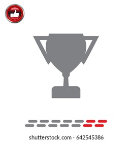 Vector winner cup Icon