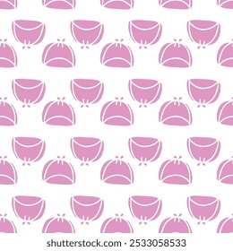 Vector Winter Accessories Seamless Pattern