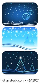 vector winter background