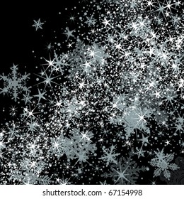 Vector winter background