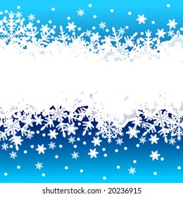 Vector winter banner