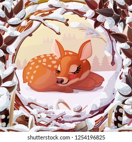 vector winter, christmas, xmas noel wonderland art