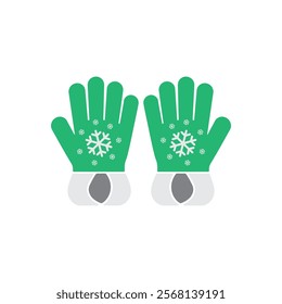 Vector Winter Gloves - Minimalistic and Modern Winter Fashion