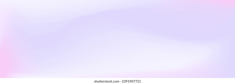 Vector winter gradient background. Holiday season liquid sky wind snow banner backdrop. Cool frozen atmosphere vibes. Christmas season wavy aesthetic backdrop in soft light pink violet pastel colors 