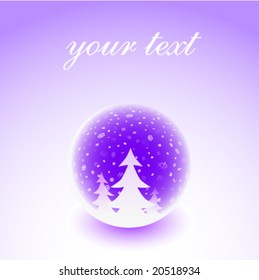 Ilustración de invierno de vectores