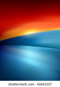 ilustración del paisaje de invierno vectorial