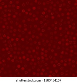 vector winter snow christmas seamless pattern