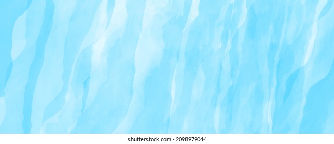Fondo de arte de acuarela de invierno vectorial. Ilustración vectorial abstracta dibujada a mano para portada, decoración interior y otros usuarios. Pulsaciones de pincel. Fondo de Navidad para el diseño. Vacío en blanco.