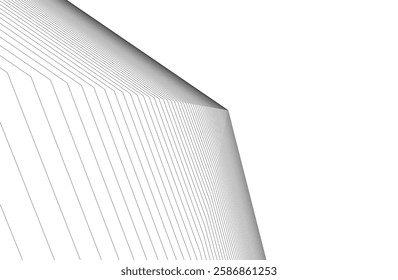 Vector Wireframe Architectural Drawings – Modern Building Sketches