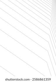 Vector Wireframe Architectural Drawings – Modern Building Sketches