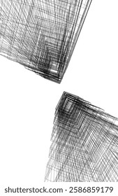 Vector Wireframe and Parametric Architecture – Futuristic Skyscraper and Grid Structure