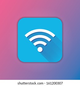 Vector Wireless Network Icon