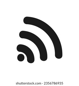 Iconos vectoriales inalámbricos vectores y wifi.