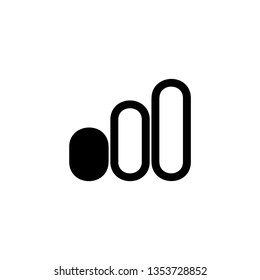 vector wireless wifi icons isolated on white background - Vector