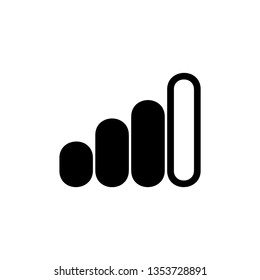 vector wireless wifi icons isolated on white background - Vector