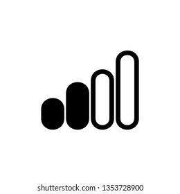 vector wireless wifi icons isolated on white background - Vector