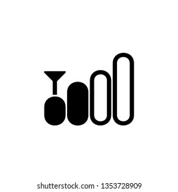 vector wireless wifi icons isolated on white background - Vector