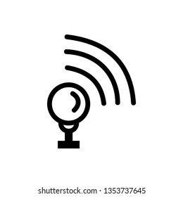 vector wireless wifi icons isolated on white background - Vector