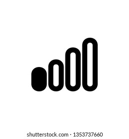 vector wireless wifi icons isolated on white background - Vector
