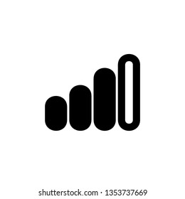 vector wireless wifi icons isolated on white background - Vector