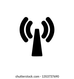 vector wireless wifi icons isolated on white background - Vector
