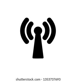 vector wireless wifi icons isolated on white background - Vector