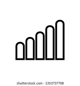 vector wireless wifi icons isolated on white background - Vector