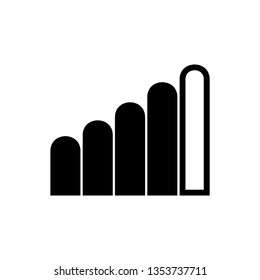 vector wireless wifi icons isolated on white background - Vector