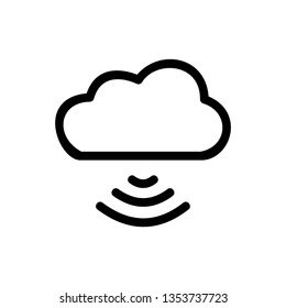 vector wireless wifi icons isolated on white background - Vector