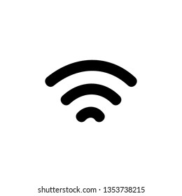 vector wireless wifi icons isolated on white background - Vector