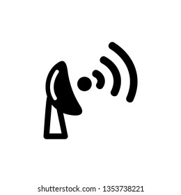 vector wireless wifi icons isolated on white background - Vector