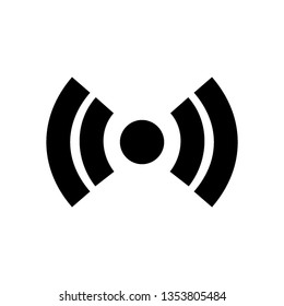 vector wireless wifi icons isolated on white background - Vector