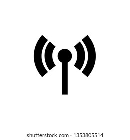 vector wireless wifi icons isolated on white background - Vector