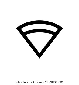 vector wireless wifi icons isolated on white background - Vector