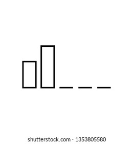 vector wireless wifi icons isolated on white background - Vector