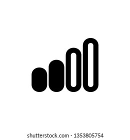 vector wireless wifi icons isolated on white background - Vector