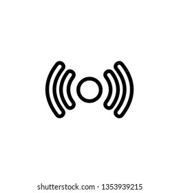 vector wireless wifi icons isolated on white background - Vector