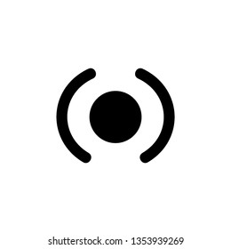 vector wireless wifi icons isolated on white background - Vector