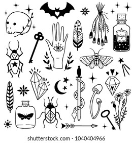 witch symbol tattoos